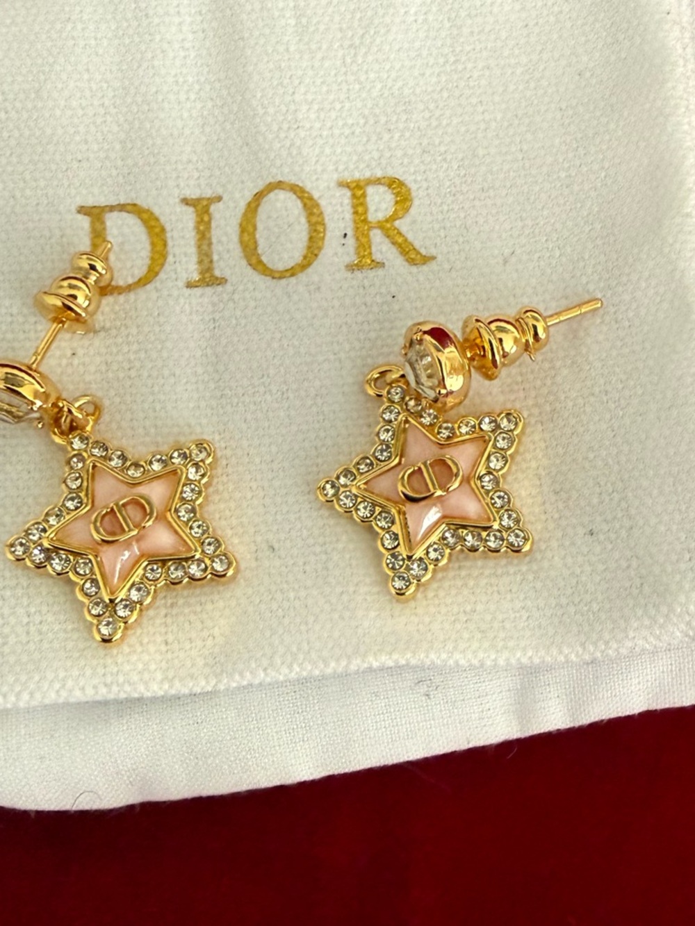 DIOR-Petit CD Lucky Baroque Earrings